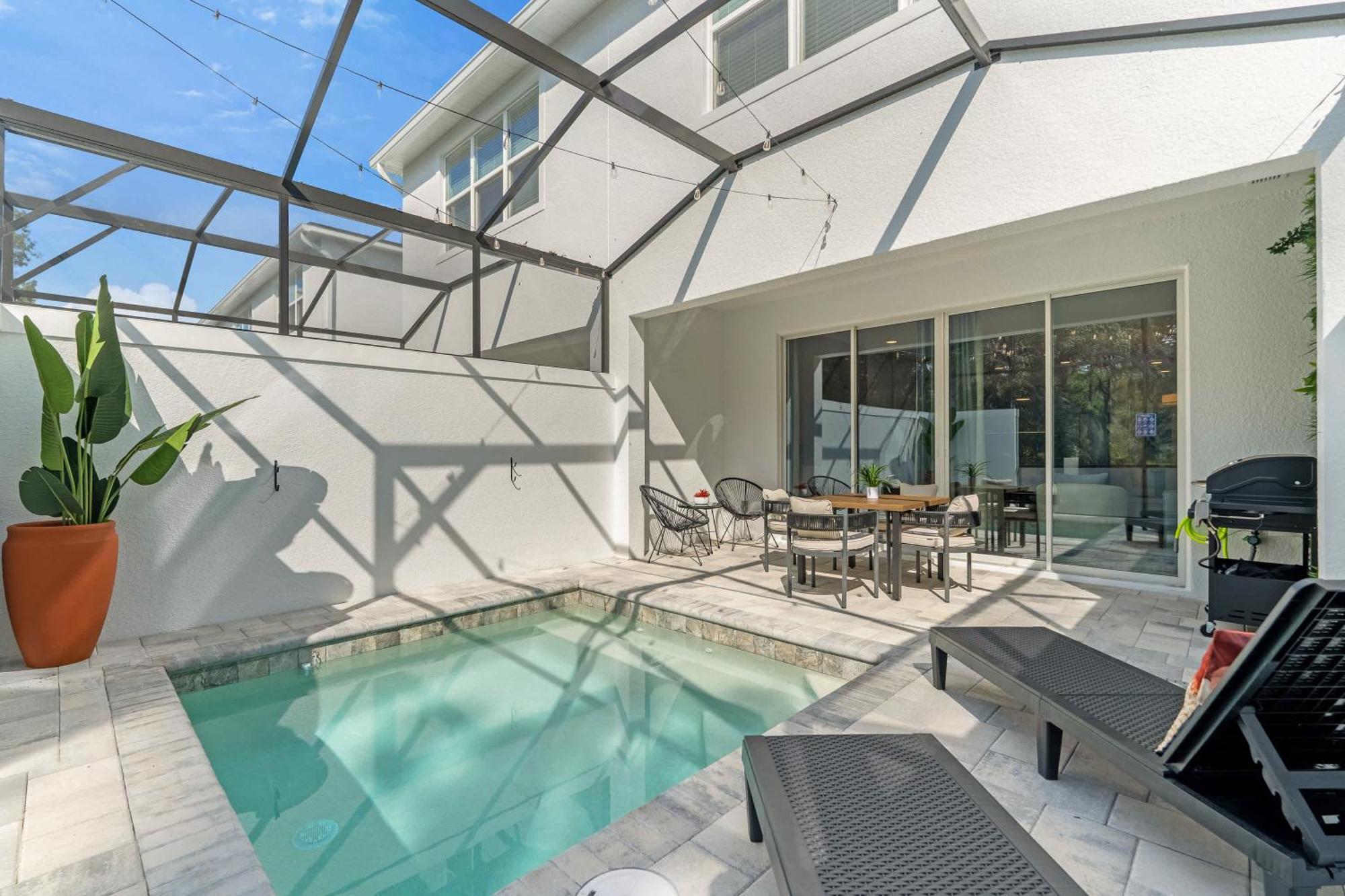 Upstay - Modern Family Townhouse W Private Pool Orlando Exterior foto